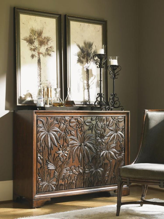 Tommy Bahama Home - Royal Kahala Balboa Carved Door Chest - 545-973 veiw 2