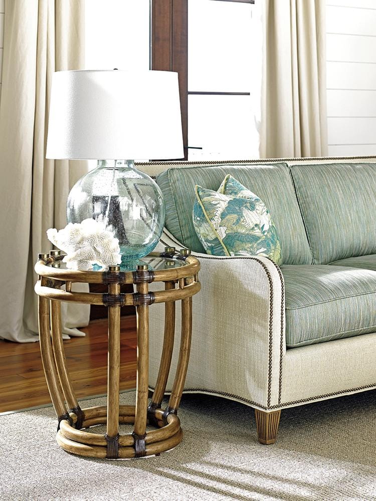 Tommy Bahama Home - Twin Palms Turtle Beach End Table - 558-953 veiw 3