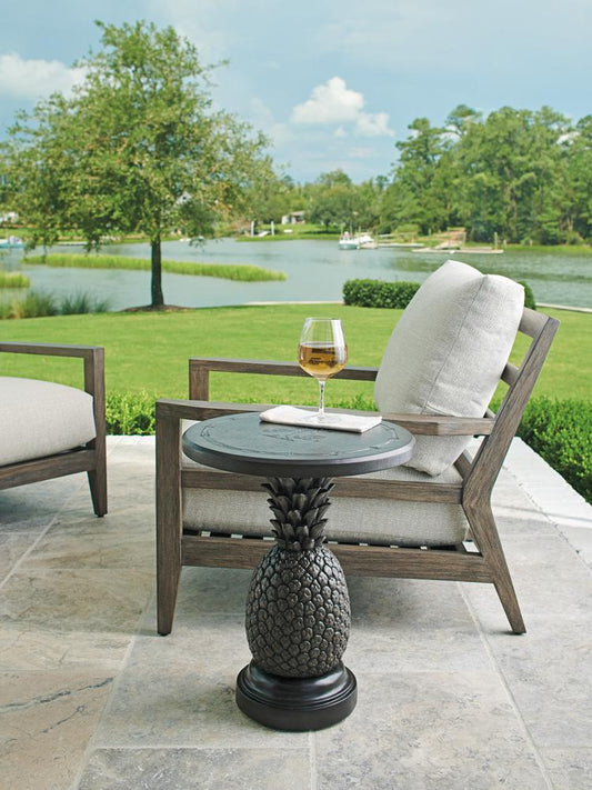 Tommy Bahama Outdoor - Alfresco Living Pineapple Table, Gray Brown - 3100-202 veiw 2