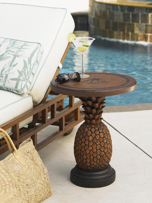 Tommy Bahama Outdoor - Alfresco Living Pineapple Table - Light Sienna - 3100-200 veiw 2