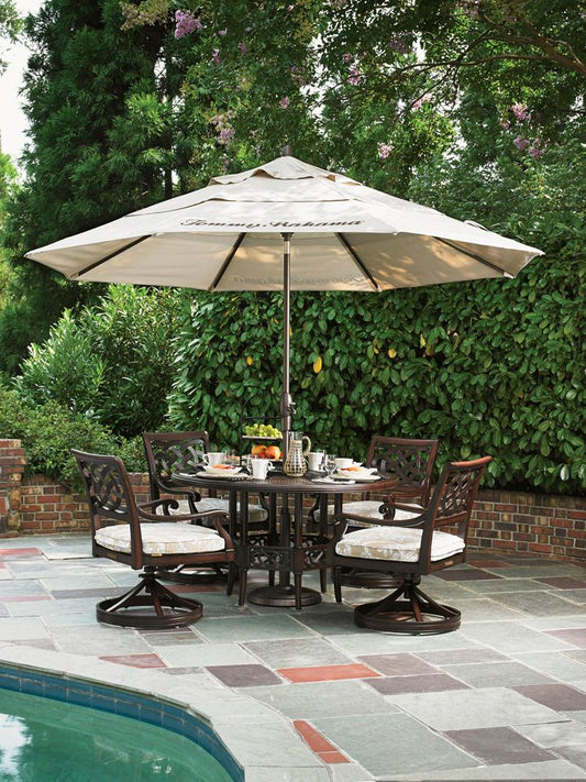 Tommy Bahama Outdoor - Black Sands Round Dining Table With Cast Top - 3235-875C veiw 2
