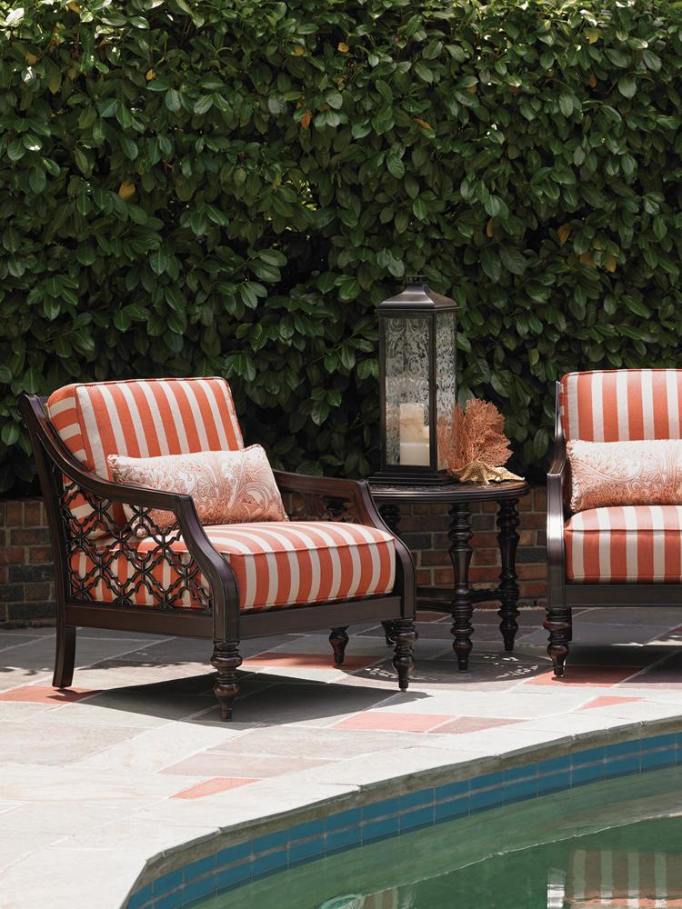 Tommy Bahama Outdoor - Black Sands Round End Table - 3235-950 veiw 3