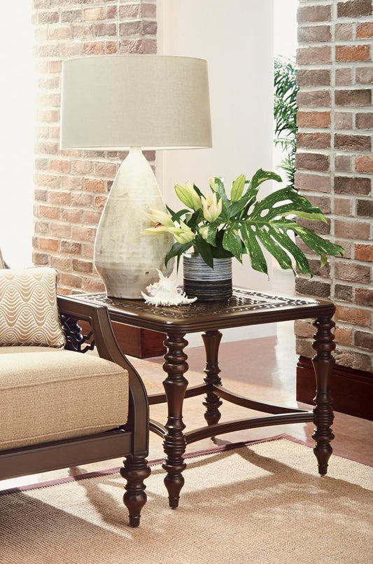 Tommy Bahama Outdoor - Black Sands Square End Table - 3235-953 veiw 2