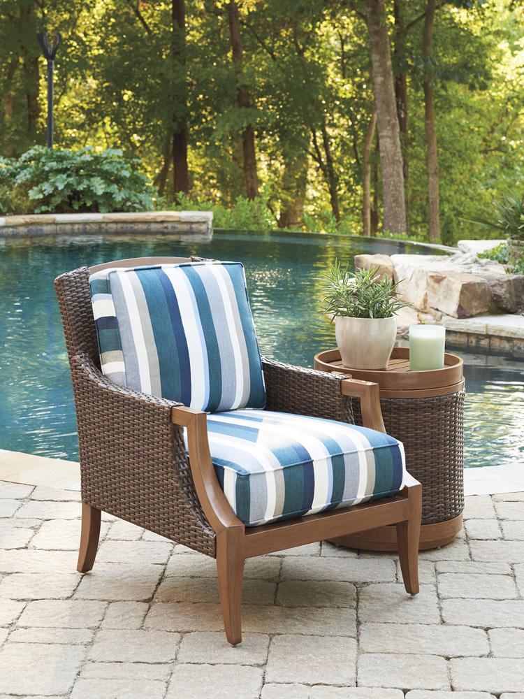Tommy Bahama Outdoor - Harbor Isle Lounge Chair, Walnut - 3935-11-40 veiw 3