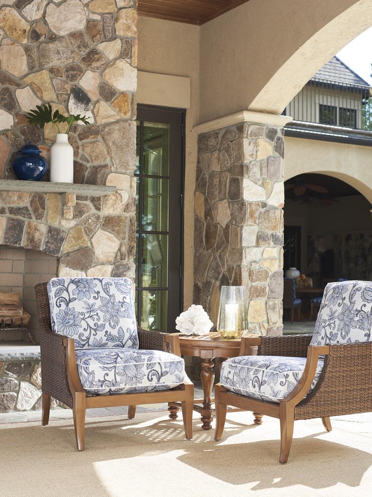Tommy Bahama Outdoor - Harbor Isle Lounge Chair, Walnut - 3935-11-41 veiw 3