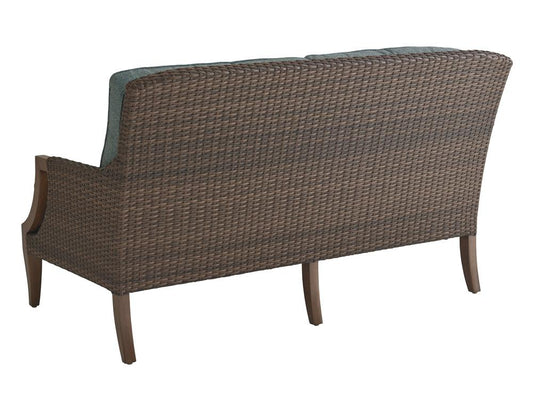 Tommy Bahama Outdoor - Harbor Isle Love Seat, Walnut - 3935-22-40 veiw 2
