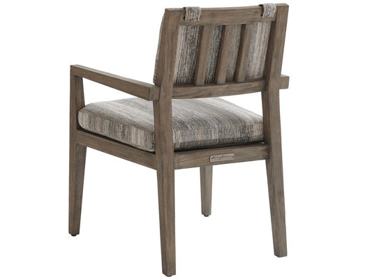 Tommy Bahama Outdoor - La Jolla Arm Dining Chair, Taupe - 3950-13-40 veiw 2