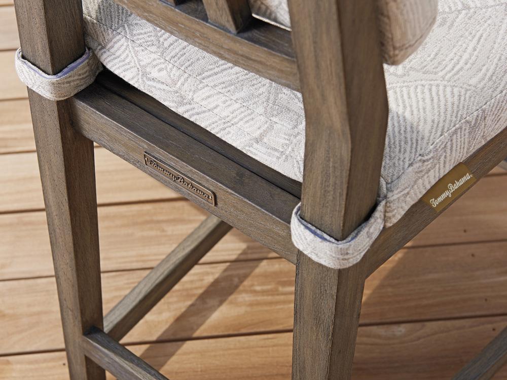 Tommy Bahama Outdoor - La Jolla Bar Stool, Taupe - 3950-16-40 veiw 3