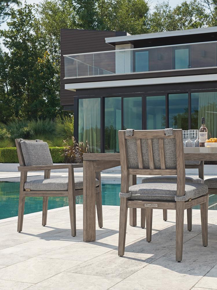 Tommy Bahama Outdoor - La Jolla Side Dining Chair, Taupe - 3950-12-40 veiw 3