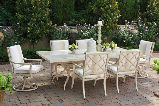 Tommy Bahama Outdoor - Misty Garden Rectangular Dining Table With Porcelain Top - 3239-877C veiw 2