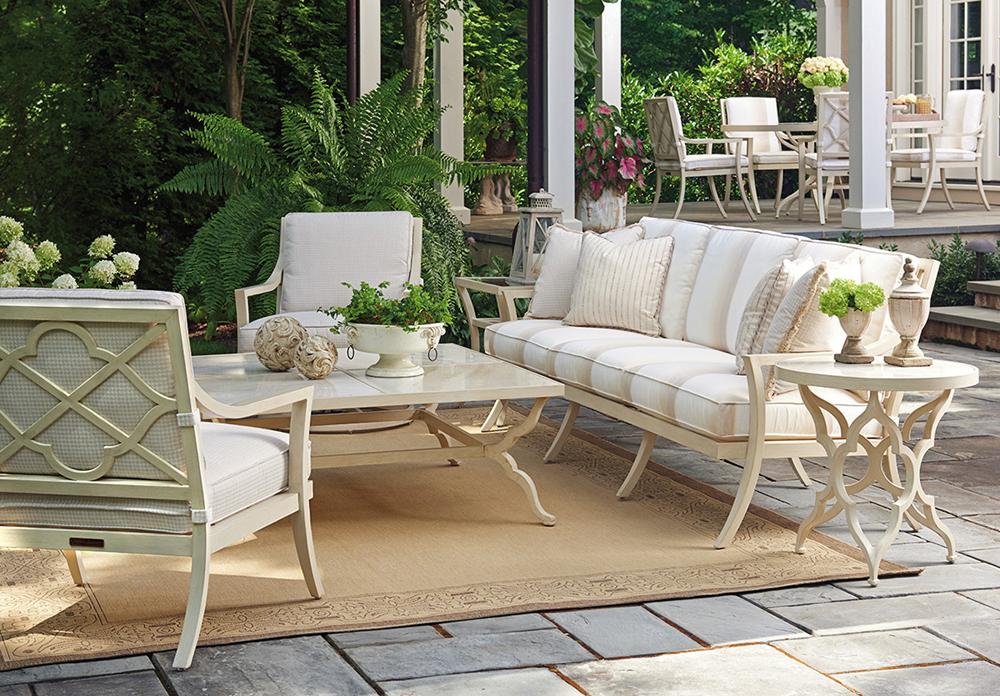 Tommy Bahama Outdoor - Misty Garden Square Cocktail Table - 3239-947C veiw 3