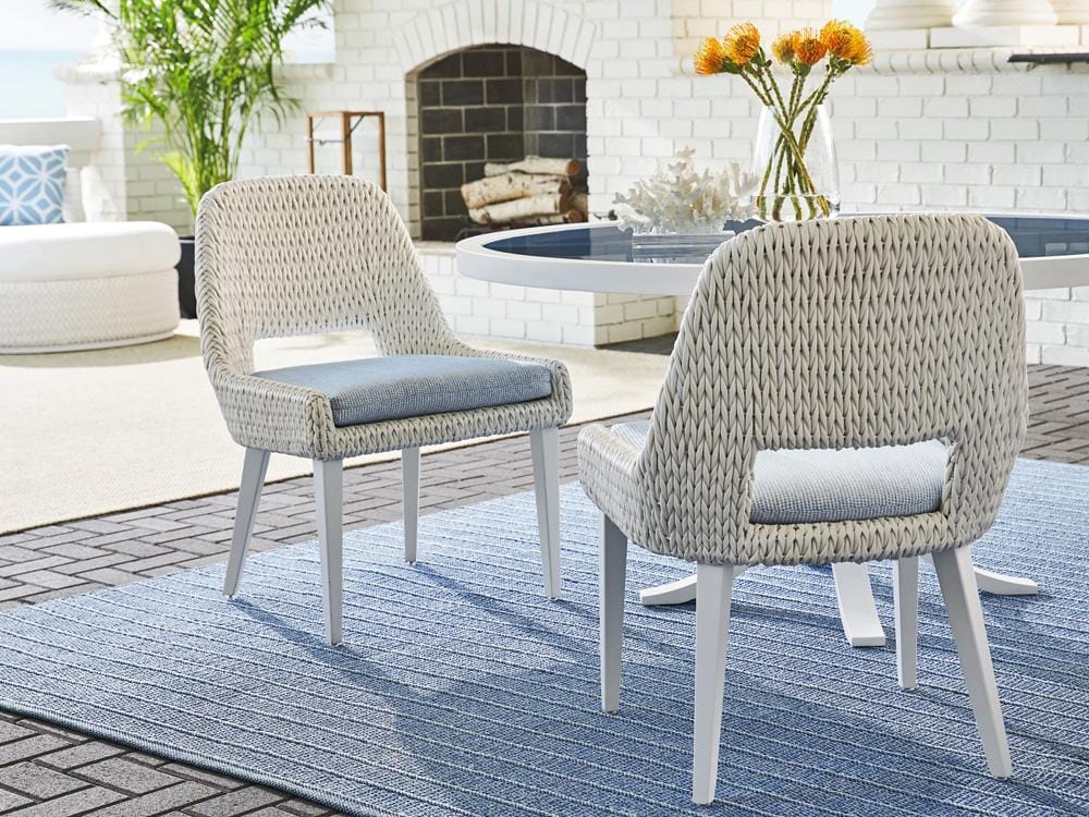 Tommy Bahama Outdoor - Ocean Breeze Promenade Occasional Dining Chair, White - 3460-18-40 veiw 3