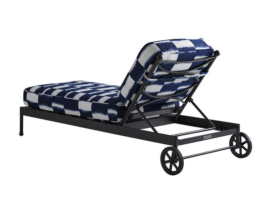 Tommy Bahama Outdoor - Pavlova Chaise Lounge, Graphite - 3910-75-40 veiw 2