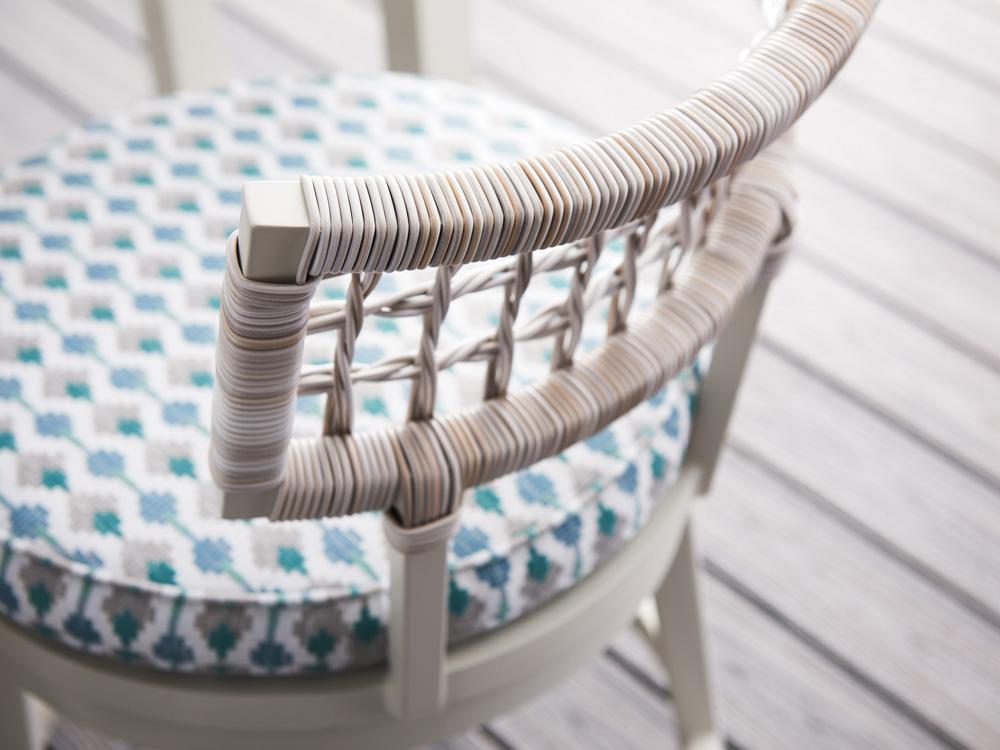 Tommy Bahama Outdoor - Seabrook Swivel Counter Stool, Ivory - 3430-17SW-40 veiw 3