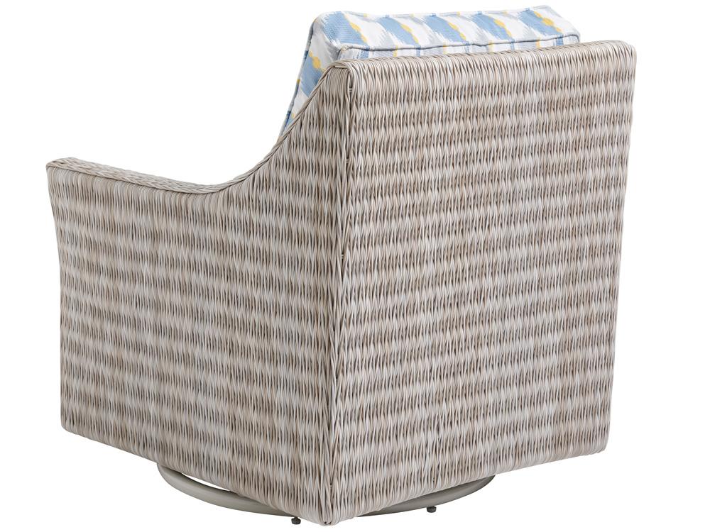 Tommy Bahama Outdoor - Seabrook Swivel Glider Chair, Ivory - 3430-11SG-40 veiw 2