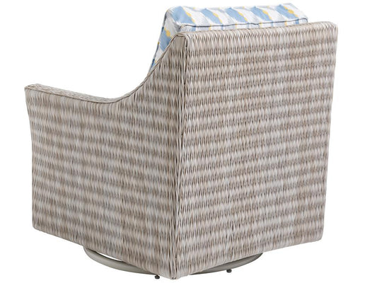 Tommy Bahama Outdoor - Seabrook Swivel Glider Chair, Ivory - 3430-11SG-40 veiw 2