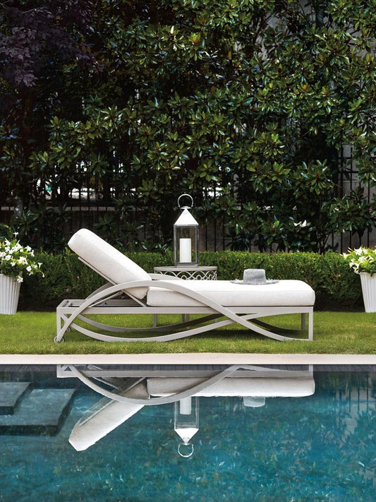 Tommy Bahama Outdoor - Silver Sands Chaise Lounge, Gray - 3945-75-40 veiw 2