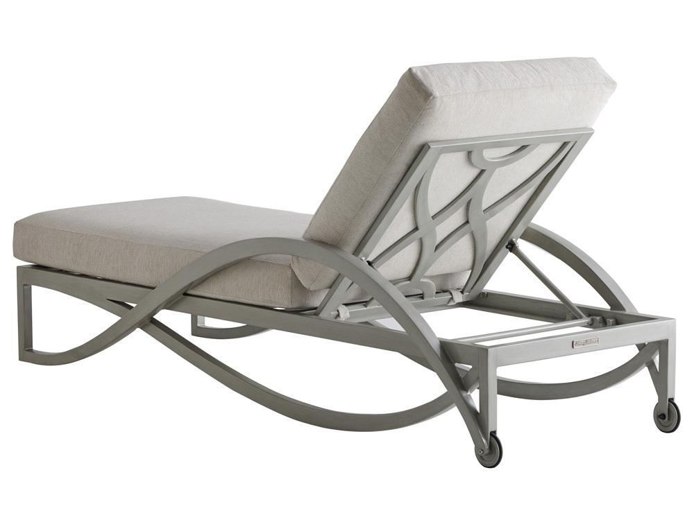 Tommy Bahama Outdoor - Silver Sands Chaise Lounge, Gray - 3945-75-40 veiw 3
