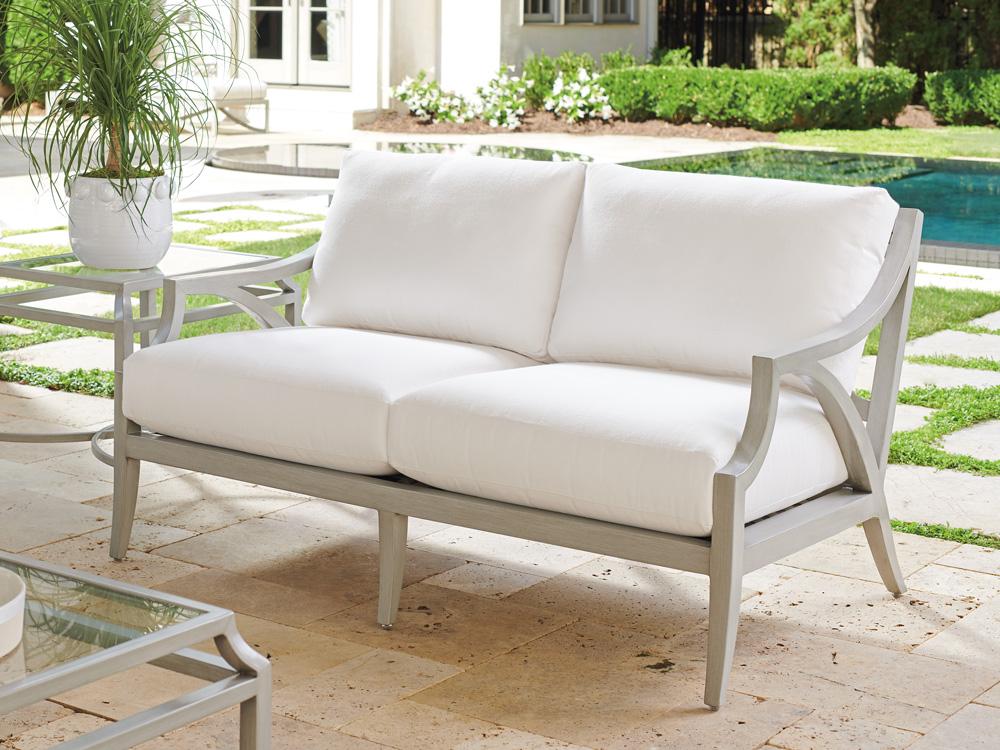 Tommy Bahama Outdoor - Silver Sands Loveseat, Gray - 3945-22-40 veiw 3