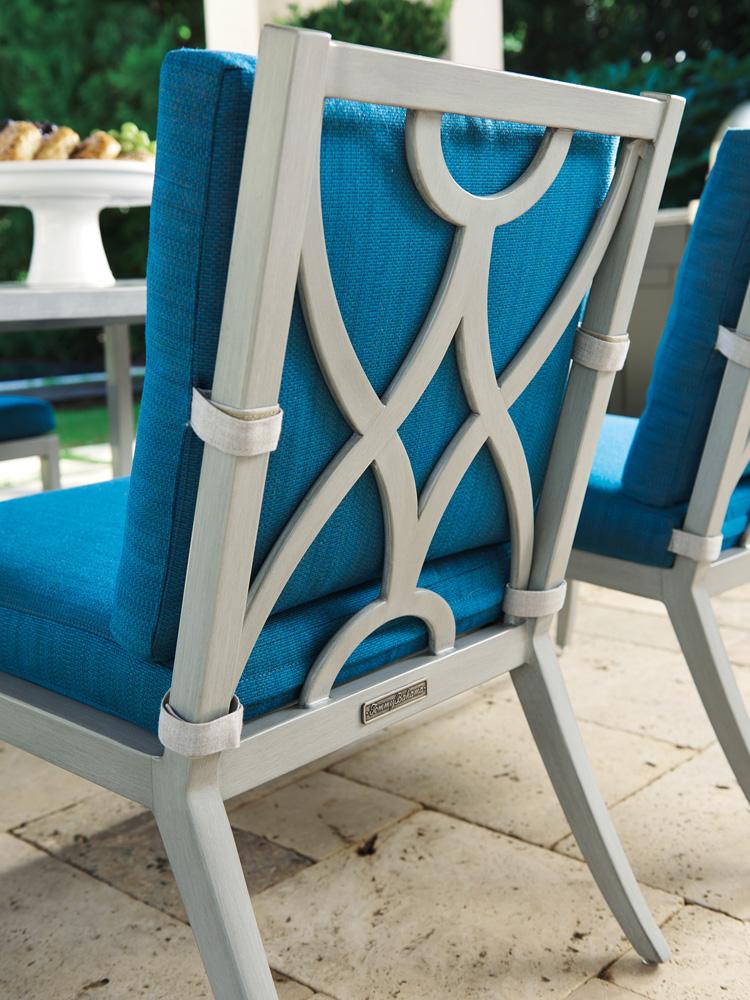 Tommy Bahama Outdoor - Silver Sands Side Dining Chair, Gray - 3945-12-40 veiw 3