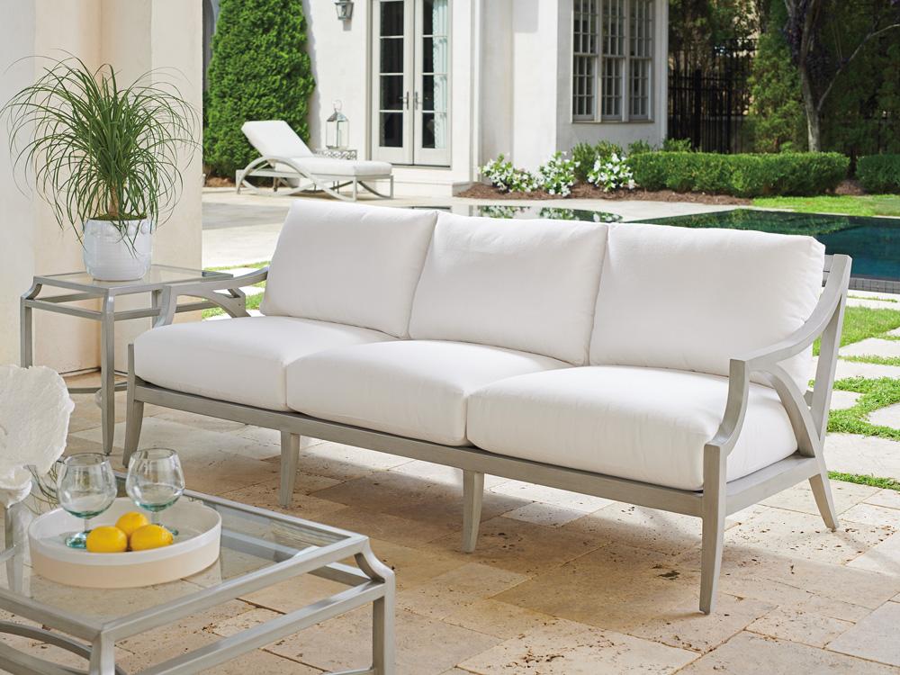 Tommy Bahama Outdoor - Silver Sands Sofa, Gray - 3945-33-41 veiw 3