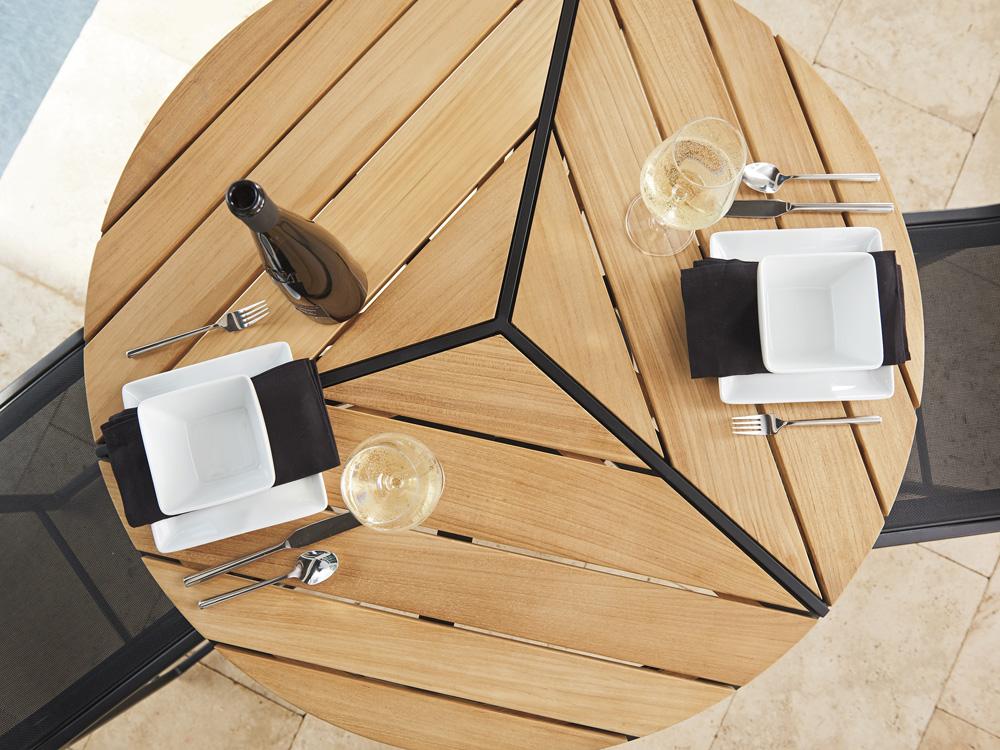 Tommy Bahama Outdoor - South Beach High/Low Bistro Table, Obsidian - 3940-873 veiw 3