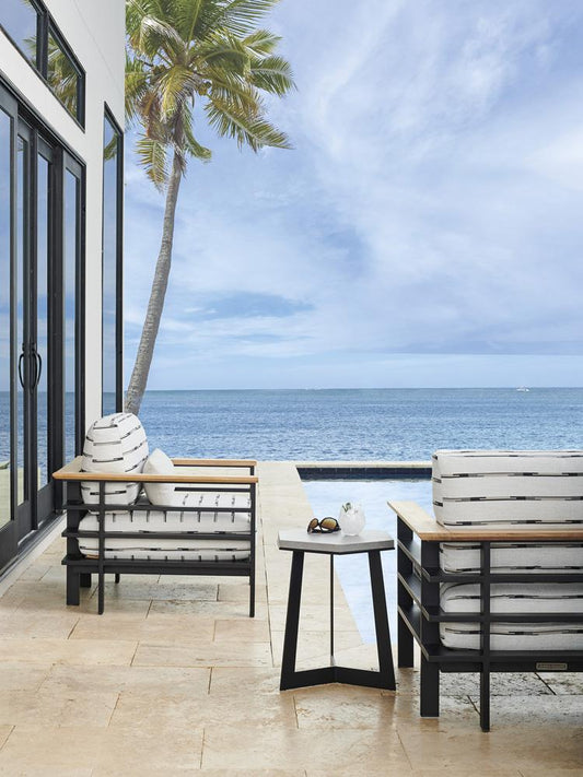 Tommy Bahama Outdoor - South Beach Spot Table, Obsidian - 3940-950 veiw 2