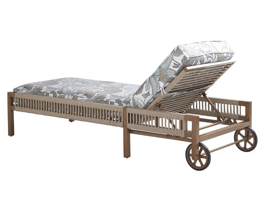 Tommy Bahama Outdoor - St Tropez Chaise Lounge, Medium Brown - 3925-75-40 veiw 2