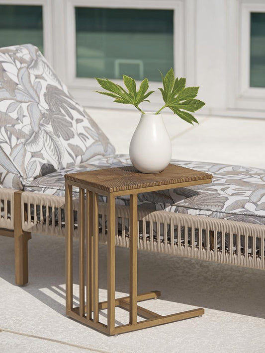 Tommy Bahama Outdoor - St Tropez Rectangular Spot Table, Medium Brown - 3925-951 veiw 2