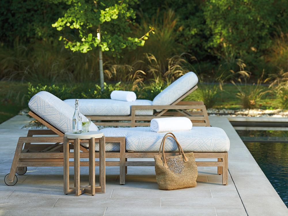 Tommy Bahama Outdoor - Stillwater Cove Chaise Lounge, Taupe - 3450-75-40 veiw 3