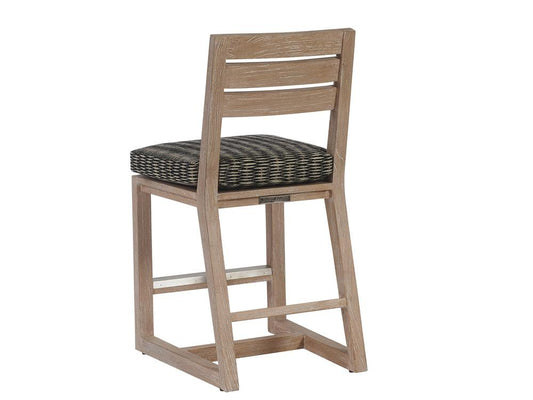 Tommy Bahama Outdoor - Stillwater Cove Counter Stool, Taupe - 3450-17-40 veiw 2