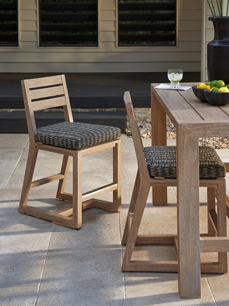 Tommy Bahama Outdoor - Stillwater Cove Counter Stool, Taupe - 3450-17-40 veiw 3