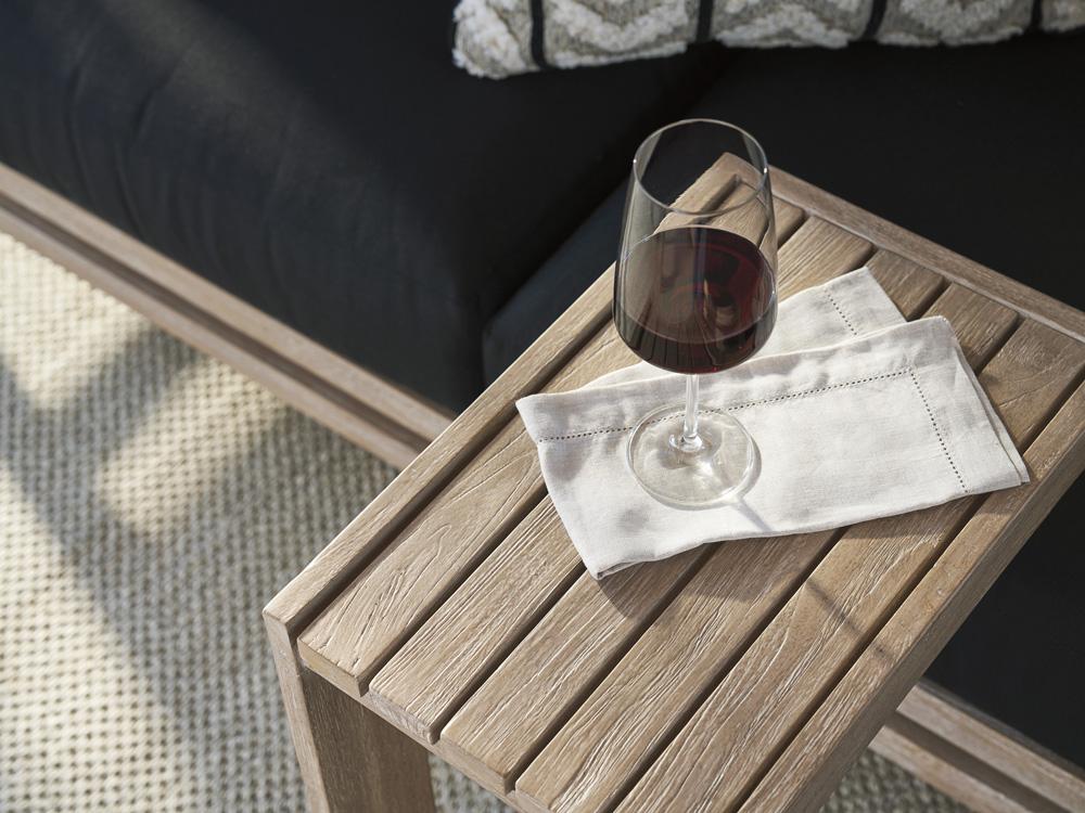Tommy Bahama Outdoor - Stillwater Cove Drink Table, Taupe - 3450-957 veiw 3