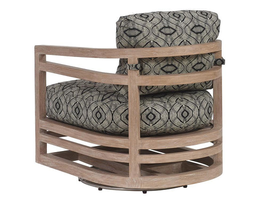 Tommy Bahama Outdoor - Stillwater Cove Swivel Lounge Chair, Taupe - 3450-10SW-41 veiw 2