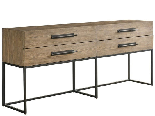 Universal Furniture - Dwell - Boulder Metal Base Console - U462816 view 2