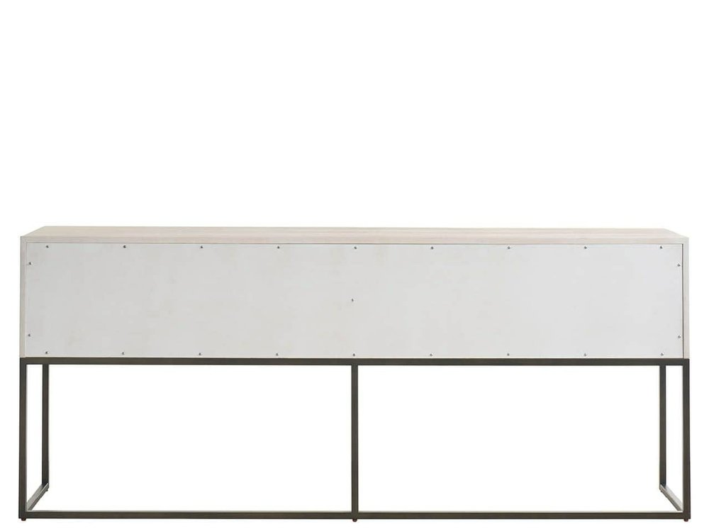 Universal Furniture - Dwell - River Rock Metal Base Console - U462A816 view 3