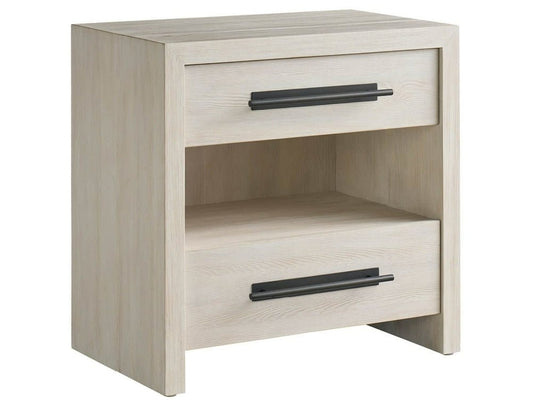 Universal Furniture - Dwell - River Rock Two Drawer Nightstand - U462A350 view 2