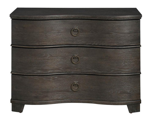 Universal Furniture - Griffith Park Serpentine Chest - Obsidian - U400B360 veiw 2