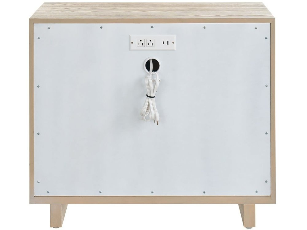 Universal Furniture - Modern - Desert Three Drawer Nightstand - U470A350 view 3