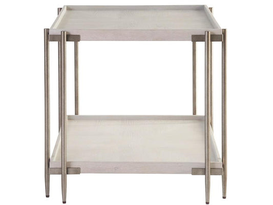 Universal Furniture - Selkie End Table - White Oak - U428802 veiw 2