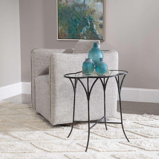 Uttermost - Adhira Glass Accent Table - 25368 veiw 2