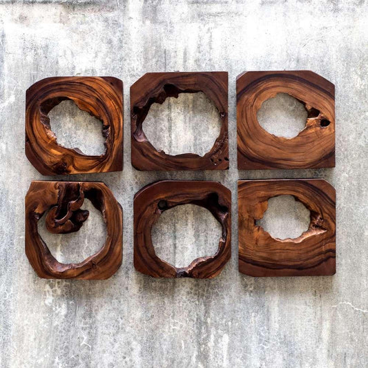 Uttermost - Adlai Wood Wall Art Set of 6 - 04207 veiw 2