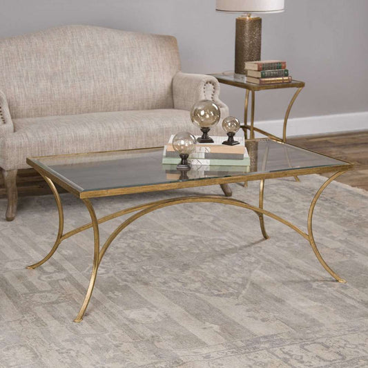 Uttermost - Alayna Gold Coffee Table - 24639 veiw 2