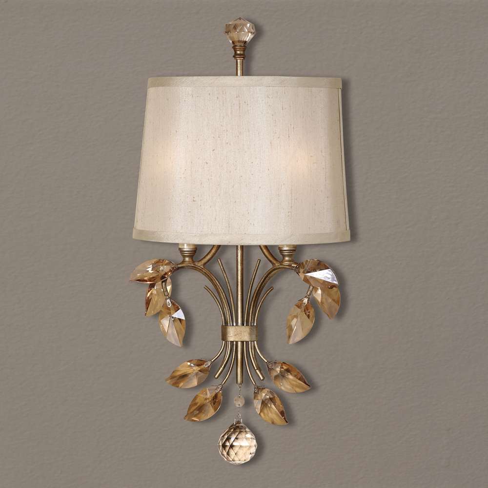 Uttermost - Alenya 2 Light Gold Wall Sconce - 22487 veiw 2