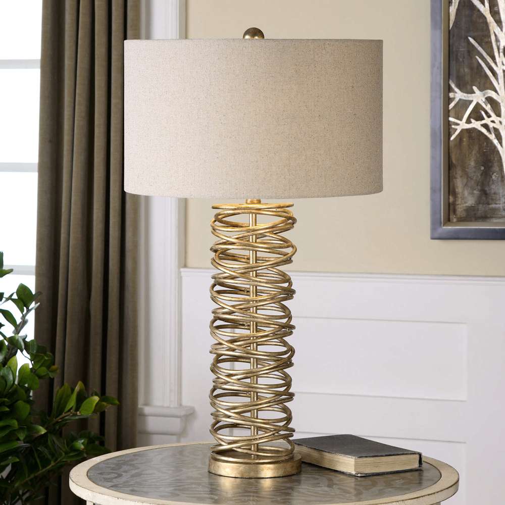 Uttermost - Amarey Metal Ring Table Lamp - 26609-1 veiw 4