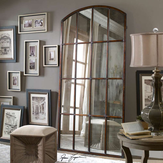 Uttermost - Amiel Antique Large Arch Mirror - 13464-P veiw 2