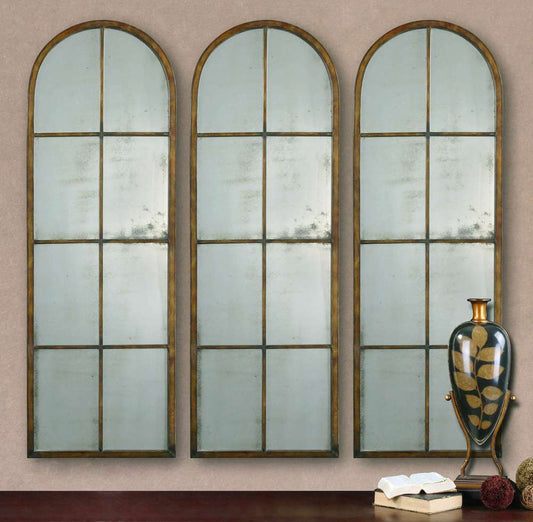Uttermost - Amiel Arched Brown Mirror - 13463-P veiw 2