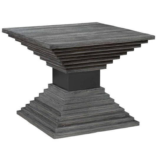 Uttermost - Andes Wooden Geometric Accent Table - 25288 veiw 2