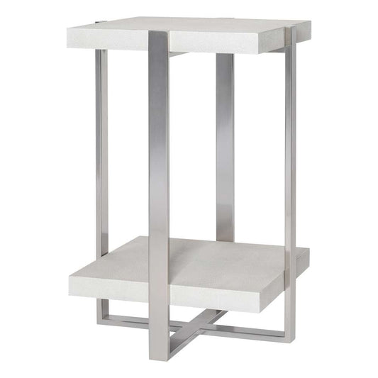 Uttermost - Arnaut White Accent Table - 25375 veiw 2
