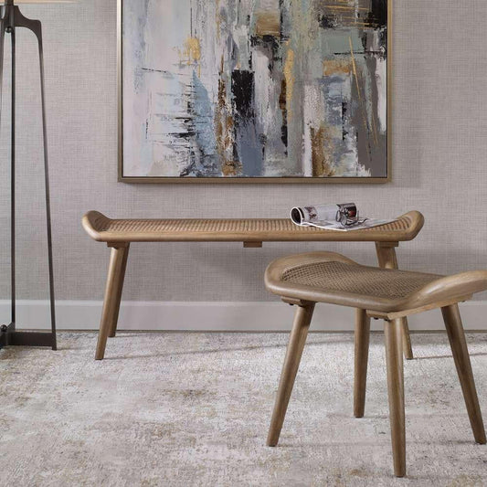 Uttermost - Arne Scandinavian Small Bench - 25462 veiw 2